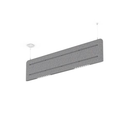 XAL Muse light LED-Hängeleuchte 3.000K, filzgrau