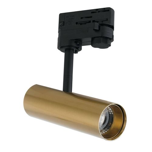 Eco-Light LED-Schienen-Strahler Rocket 7W 3.000K gold