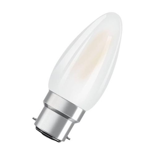 OSRAM LED-Kerzenlampe B22d 5W 2.700K matt dimmbar