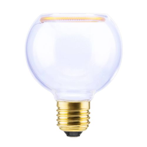 SEGULA LED-Floating-Globelampe G80 E27 4W klar