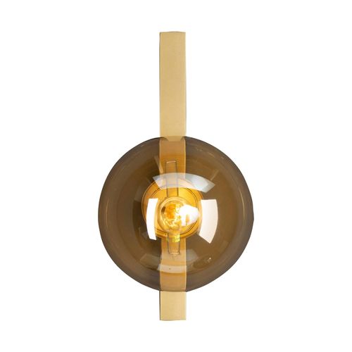 Eco-Light Wandleuchte Pluto einflammig, gold