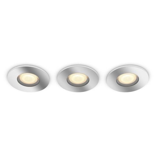 Philips Hue White Ambiance Adore Einbauspot, 3er