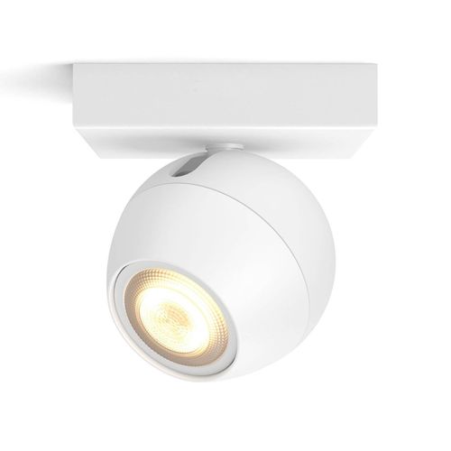 Philips Hue Buckram LED-Spot in Weiß Dimmschalter