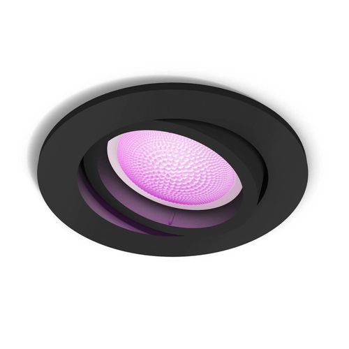 Philips Hue Centura LED-Einbauspot rund, schwarz