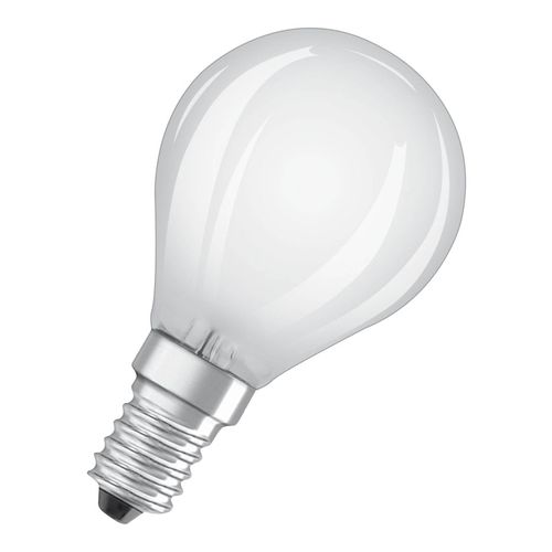 OSRAM LED-Tropfen E14 4W Classic P 4.000K matt