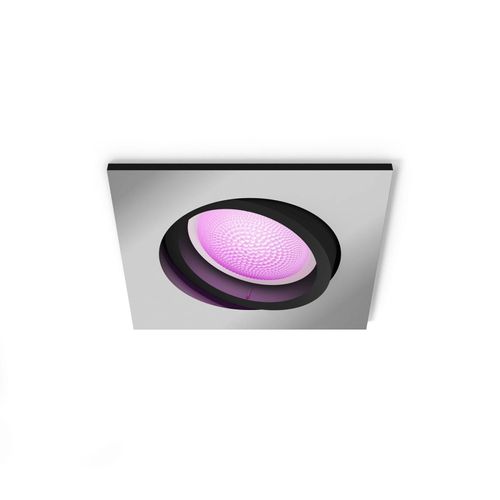 Philips Hue Centura LED-Einbauspot eckig aluminium