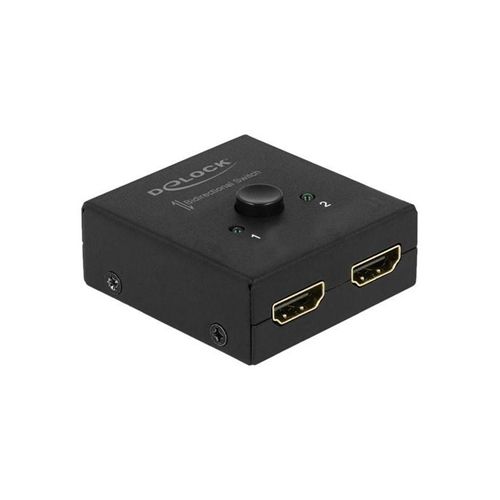 DeLOCK HDMI 2 - 1 bidirectional 4K 60 Hz compact