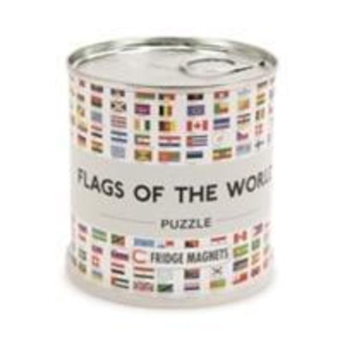 Flags of the world puzzle magnets