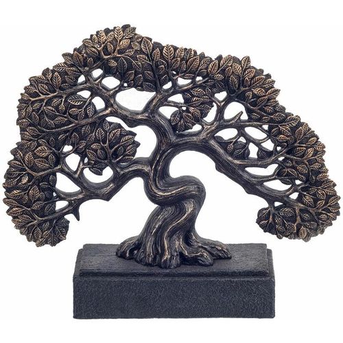 Figurenfiguren Figurenbaum des Lebens mehrere schwarze schwarze 27x7x31cm 27984 – Negro – Signes Grimalt