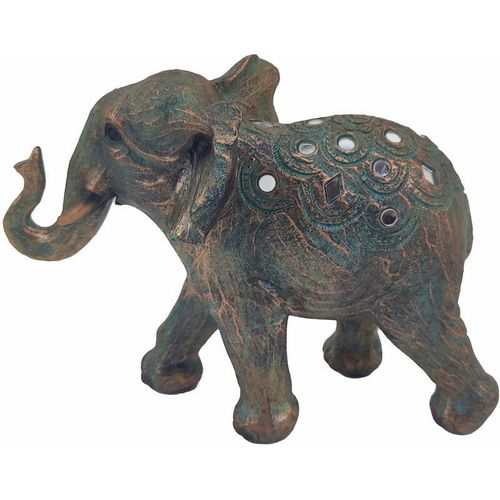 Signes Grimalt Elefantenfigur Figuren 9x20x19cm Afrikanischer und Elefant Elefant Abbildung 28728 - Gris