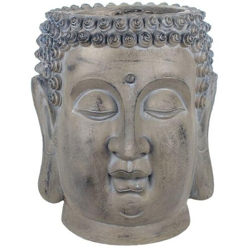 Signes Grimalt – Buddha -Figurenfiguren Stand Head Buddha Gray 42x40x51cm 23723 – Gris