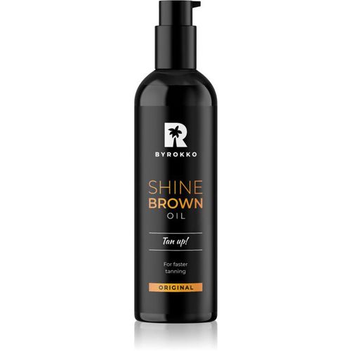 ByRokko Shine Brown Tan Up! samenstelling voor versnelling en verlenging van bruining 150 ml