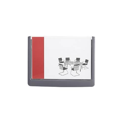 Durable Türschild Click Sign, B 149 x H 105,5 mm, 5 Stück, graphit