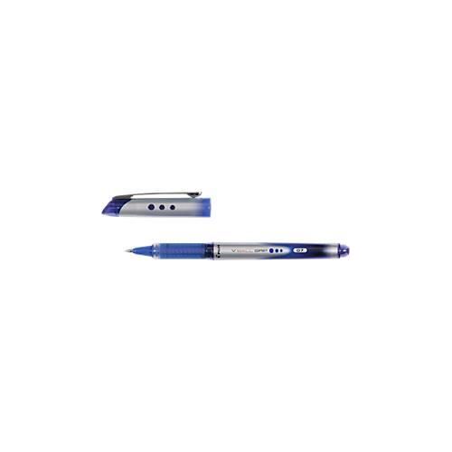 PILOT Tintenroller V-Ball Grip, blau, Strichstärke 0,4 mm, 12 Stück