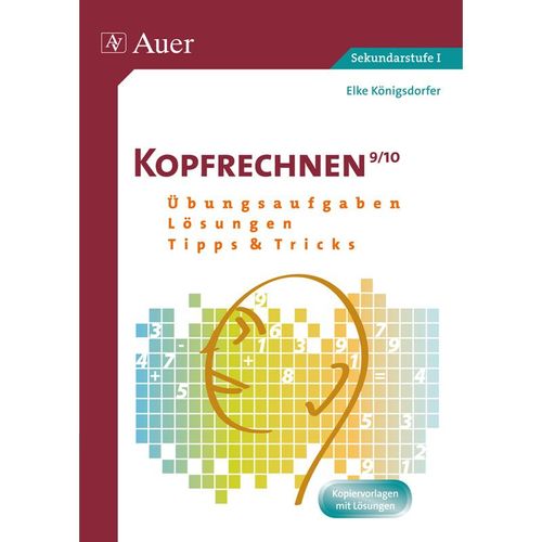 Kopfrechnen 9/10 - Elke Königsdorfer, Geheftet