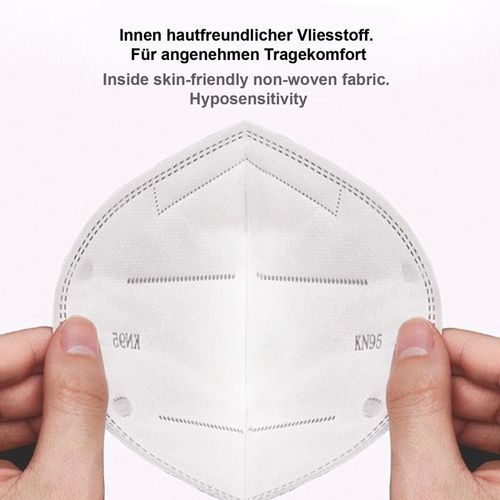 Stilform – Atemschutzmaske KN95 – Gesichtsmaske – Mundschutz Maske:30 stk