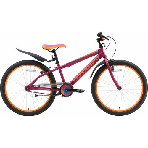 Kinderfahrrad BIKESTAR Fahrräder Gr. 32 cm, 24 Zoll (60,96 cm), lila Kinder Kinderfahrräder