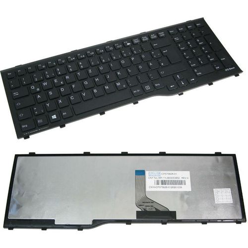 Premium Laptop-Tastatur Notebook Keyboard Ersatz Deutsch qwertz für Fujitsu-Siemens Lifebook AH532-GFX A562 AH562 N532 NH532 (mit Rahmen) – Trade-shop