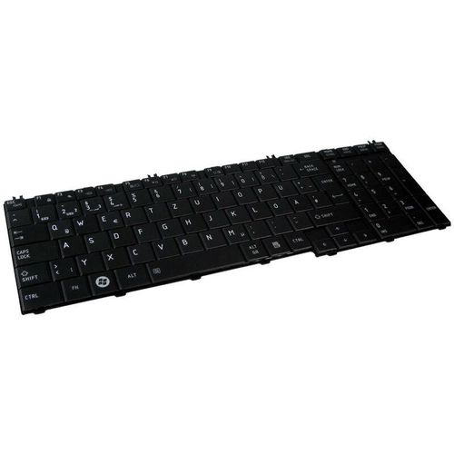 Laptop-Tastatur / Notebook Keyboard Ersatz Austausch Deutsch qwertz für Toshiba Satellite L650 L650-1M0 L650-1Q2 L650D L655 L675 L675D (Deutsches