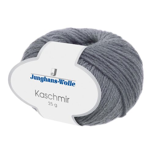 Kaschmir Junghans-Wolle, Grau, aus Kaschmir