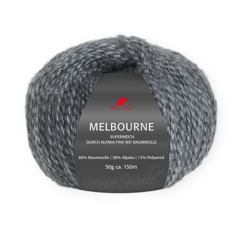 Melbourne Pro Lana, Grau, aus Baumwolle