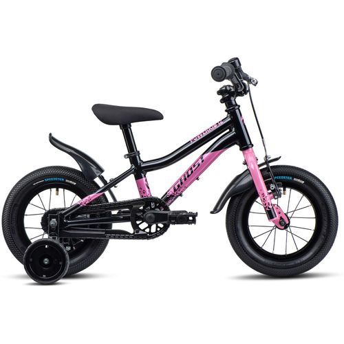 Kinderfahrrad GHOST „Powerkid 12“ Fahrräder Gr. 18 cm, 12 Zoll (30,48 cm), schwarz Kinder Kinderfahrräder