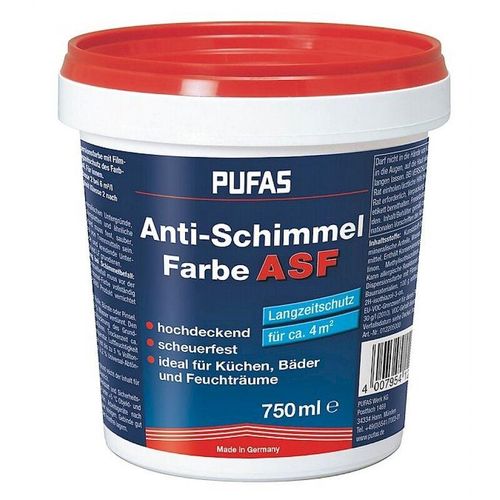 Pufas – Anti-Schimmel-Farbe asf 2,5 Liter 12201000
