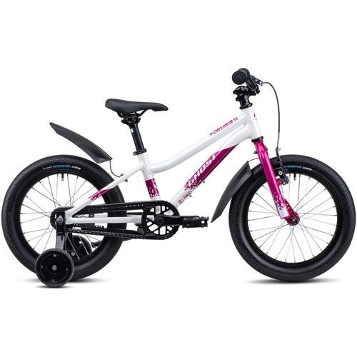 Kinderfahrrad GHOST „Powerkid 12“ Fahrräder Gr. 23 cm, 16 Zoll (40,64 cm), weiß Kinder Kinderfahrräder