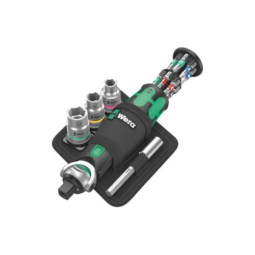 Wera Ratsche »Wera 8009 Zyklop Pocket Set 2«, (18 St.)