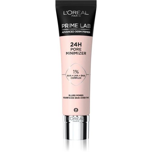 L’Oréal Paris Prime Lab 24H Pore Minimizer Make-up Base voor Huid Egalisatie en Porien Minimalisatie 30 ml