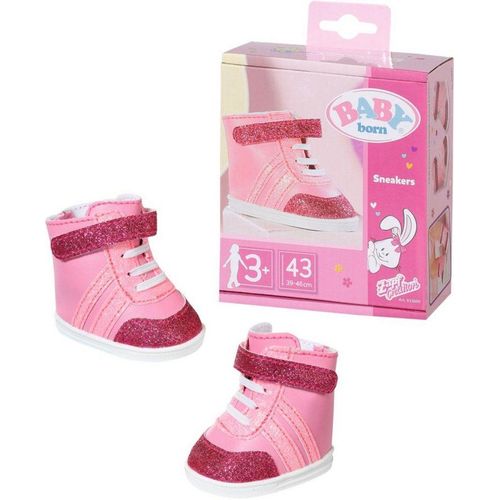 Baby Born Puppenkleidung Sneakers pink, 43 cm, rosa