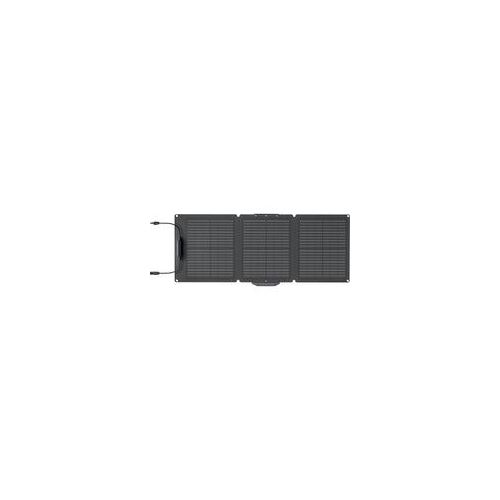 60W Tragbares Solarpanel schwarz/grau