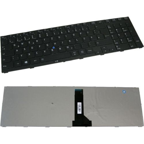 Original Tastatur Notebook Keyboard Deutsch qwertz mit Trackpoint für Toshiba Tecra R850-1C3-1CD-168-1E7-1CU R850-1CD R850-1CH R850-1CU R850-1DD