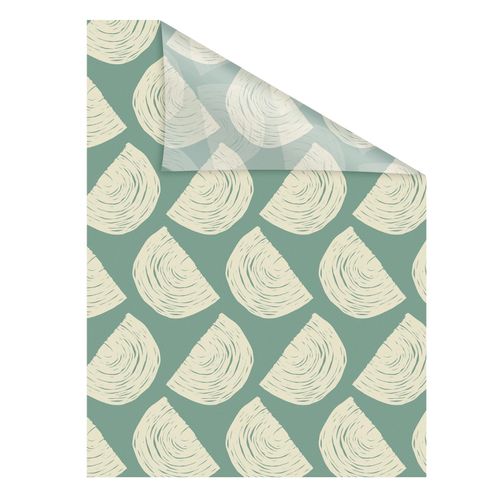 Lichtblick Fensterfolie selbstklebend, Sichtschutz, Moving Rainbow - Grün Image