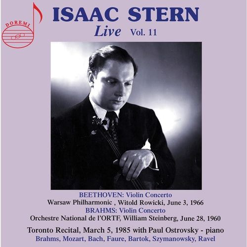 Isaac Stern: Live,Vol.11 - Isaac Stern. (CD)
