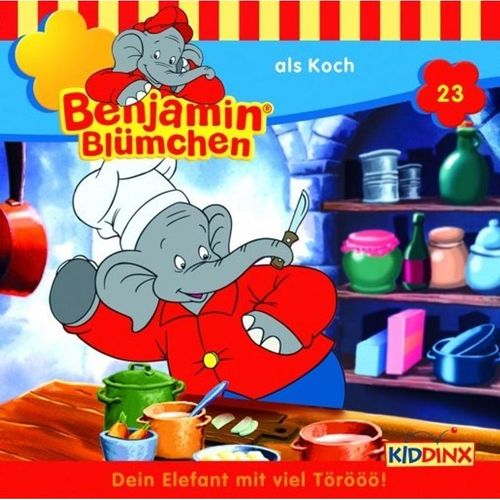 Benjamin Blümchen - 23 - Benjamin Blümchen als Koch - Benjamin Blümchen (Hörbuch)