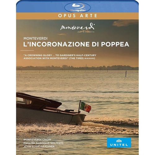 L'Incoronazione Di Poppea - Bla iková, Kim, Gardiner, Monteverdi Choir. (Blu-ray Disc)