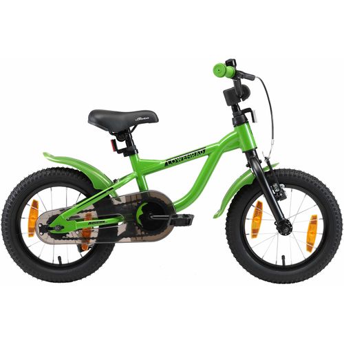 Kinderfahrrad LÖWENRAD Fahrräder Gr. 21 cm, 14 Zoll (35,56 cm), grün Kinder Kinderfahrräder