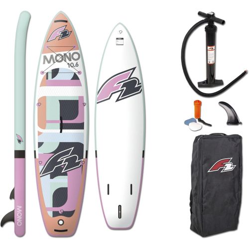 SUP-Board F2 „Mono women ohne Paddel“ Wassersportboards Gr. 10 305 cm, rosa Stand Up Paddle