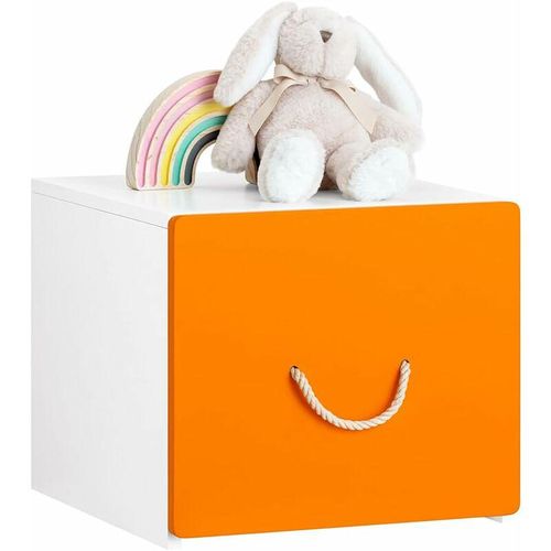 KMB74-W Kinder Spielzeugtruhe Spielzeugkiste mit Deckel Aufbewahrungsbox Kinder Spielzeugbox Spielzeug Aufbewahrung Kinder bht ca. 40x35x40cm – Sobuy