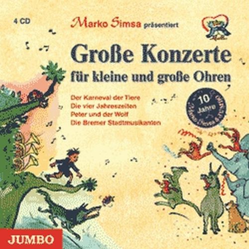 Grosse Konzerte Für Kleine Und Grosse Ohren - Marko Simsa. (CD)