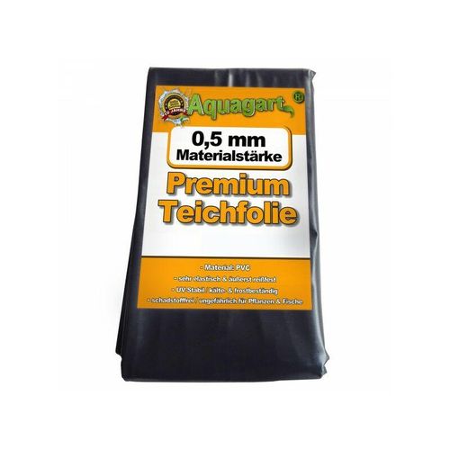 Teichfolie pvc 14m x 4m 0,5mm schwarz Folie für den Gartenteich