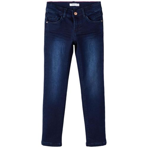 name it - Jeans-Hose NKFSALLI DNMBATIMIAN 3705 in dark blue denim, Gr.158