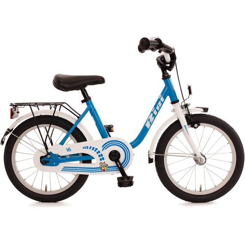 Kinderfahrrad BACHTENKIRCH „Bibi“ Fahrräder Gr. 29 cm, 16 Zoll (40,64 cm), blau Kinder Kinderfahrräder