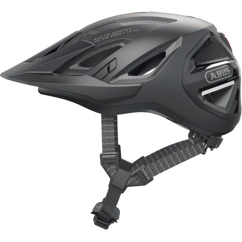 Fahrradhelm ABUS „URBAN-I 3.0 ACE“ Helme Gr. S Kopfumfang: 51 cm – 55 cm, schwarz Fahrradhelme für Erwachsene