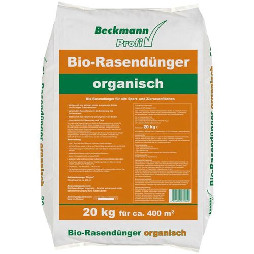 Beckmann - profi Bio Rasendünger 20 kg Biodünger Rasennaturdünger Naturdünger