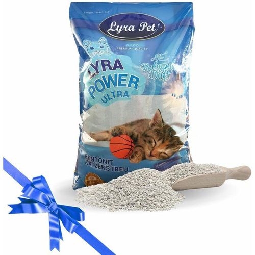 Lyra Pet - 15 Liter ® Lyra Power ultra excellent Katzenstreu + Geschenk