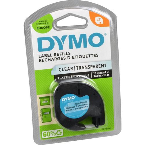 Dymo Label Refills S0721530 transparent 12mm x 4m