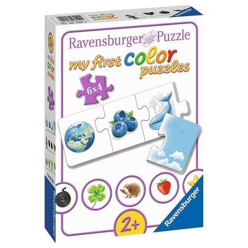 Puzzle MY FIRST COLOR PUZZLES  FARBEN LERNEN 6x4-teilig