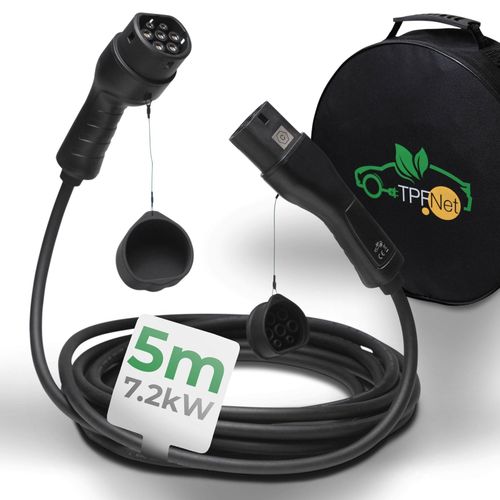 TPFNet Typ 2 E-Auto Ladekabel 7.2kW, 32A, 1-Phasig, 5m